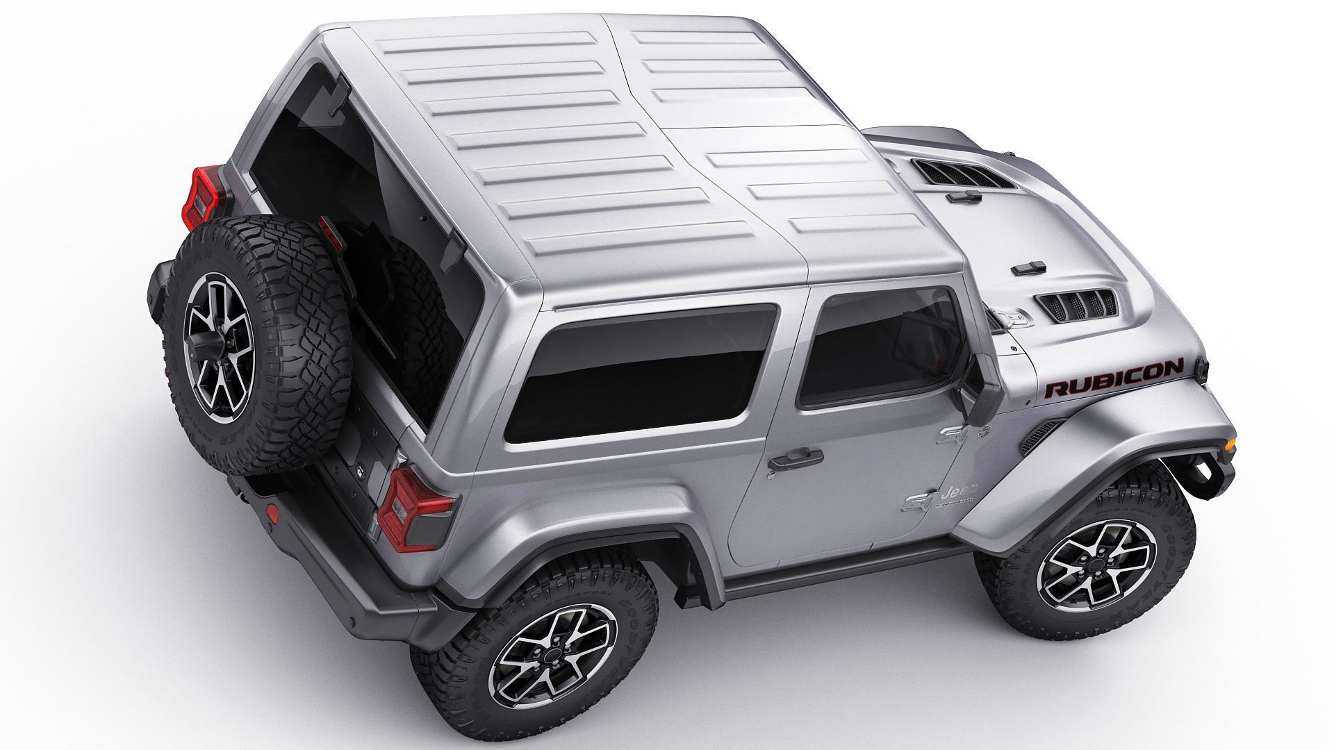Jeep Wrangler 2 door 2024 3D model_14