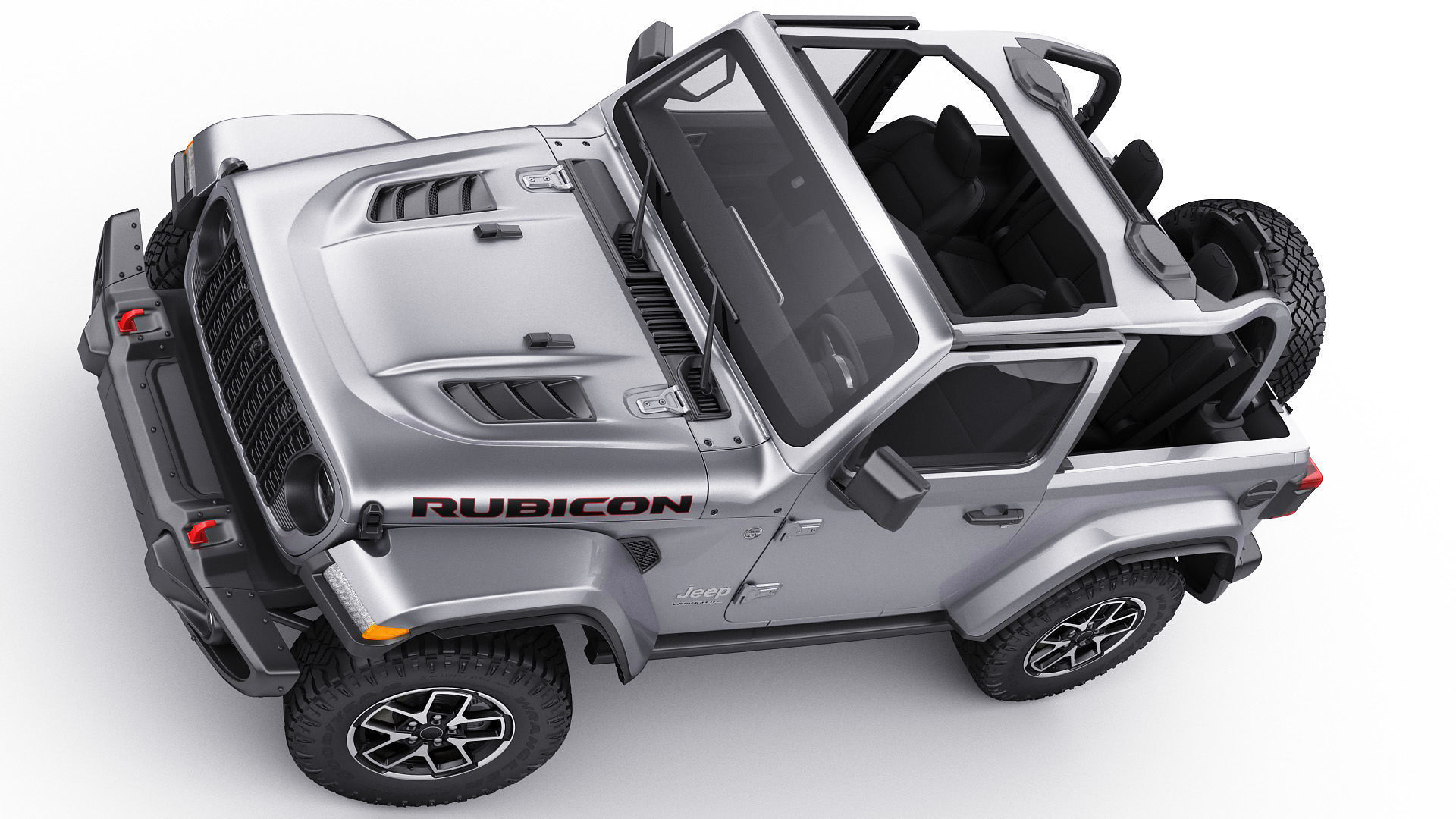 Jeep Wrangler 2 door 2024 3D model_13