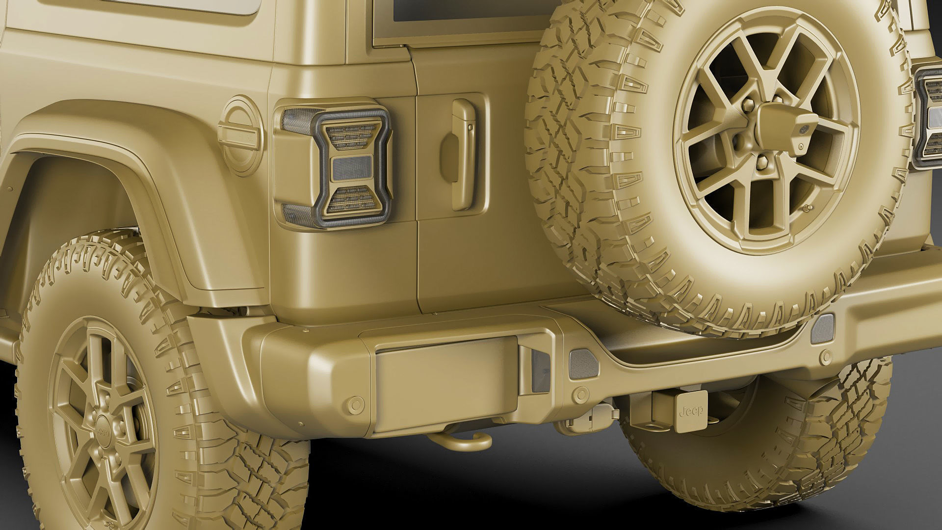 Jeep Wrangler 2 door 2024 3D model_31