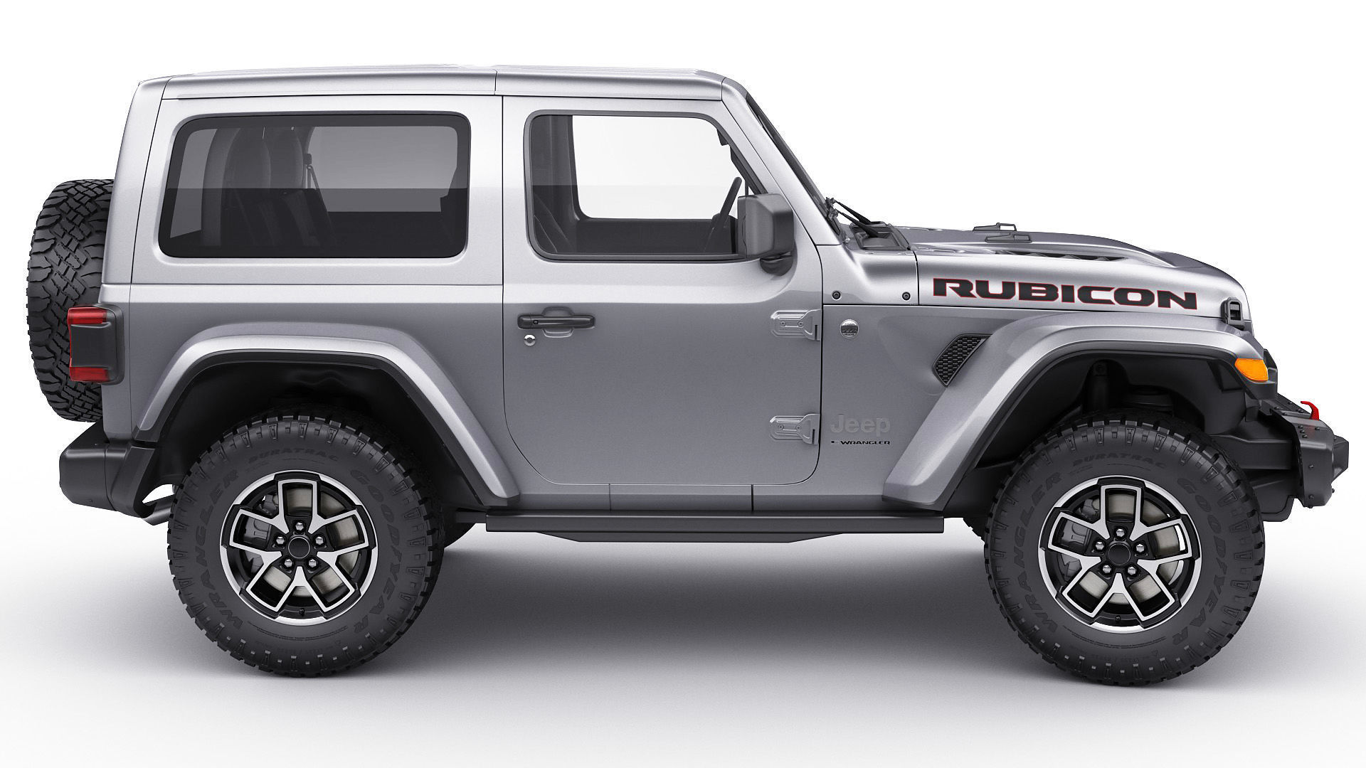 Jeep Wrangler 2 door 2024 3D model_7