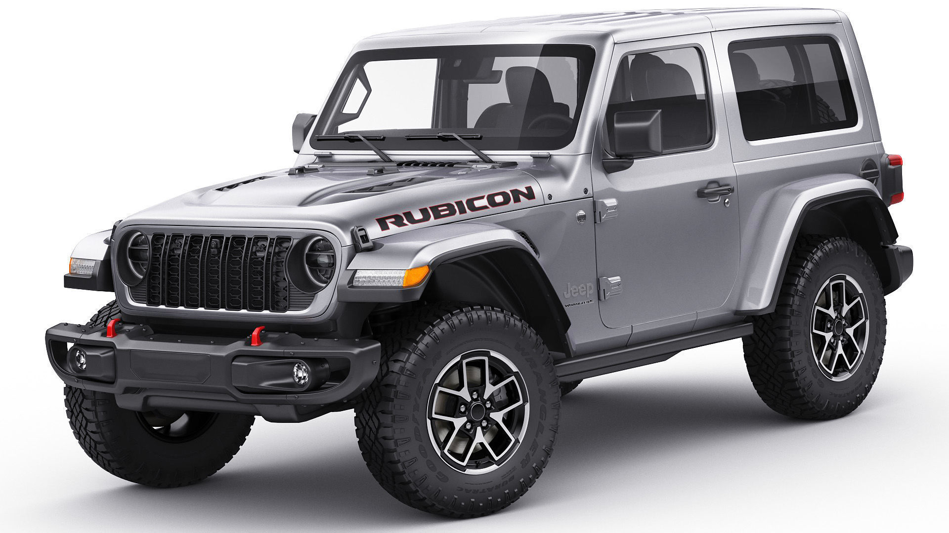 Jeep Wrangler 2 door 2024 3D model_1