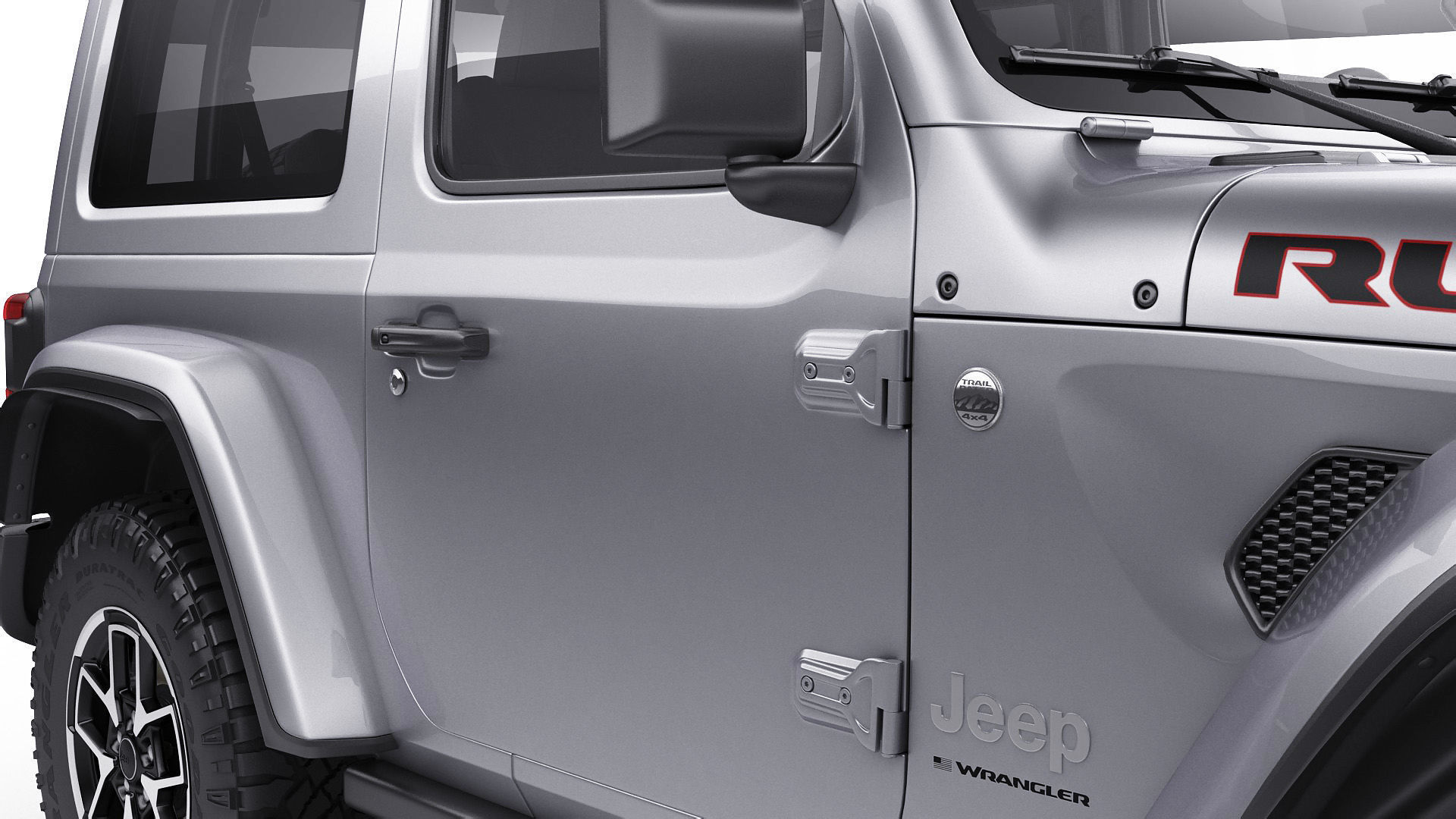 Jeep Wrangler 2 door 2024 3D model_19