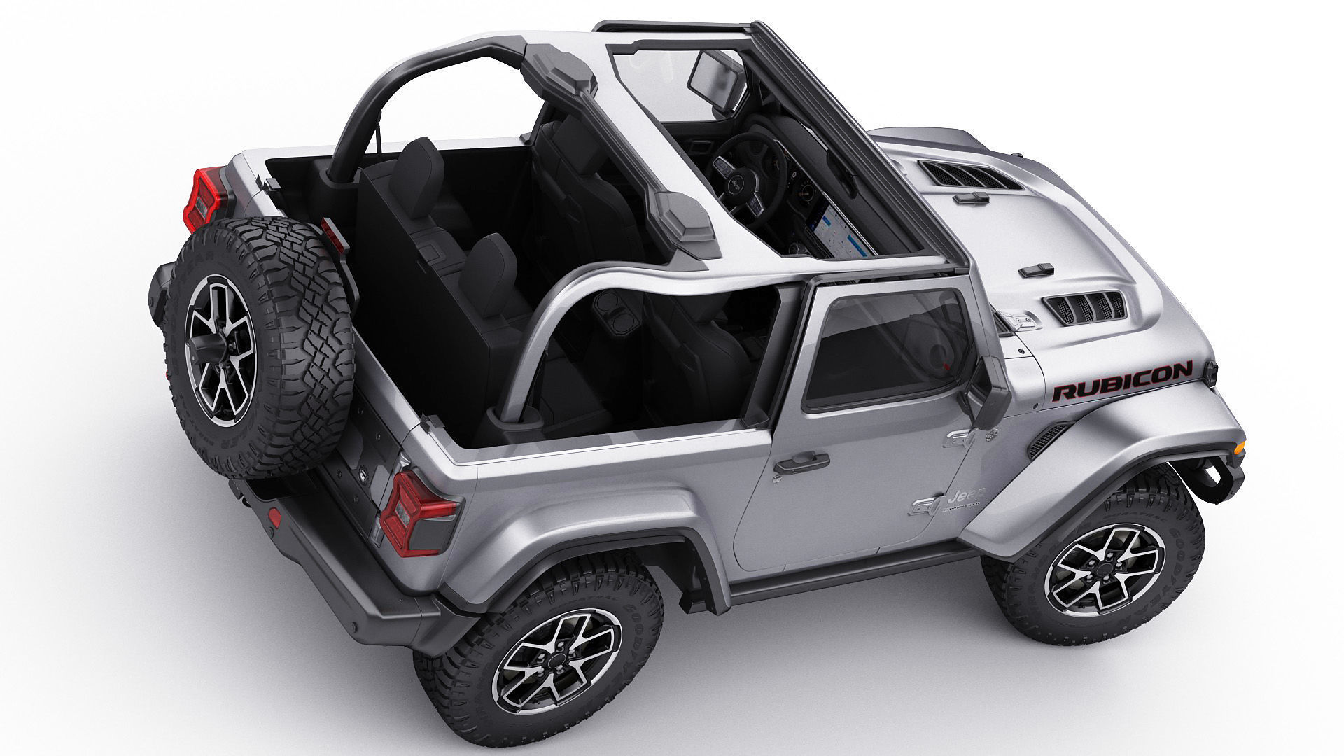 Jeep Wrangler 2 door 2024 3D model_15
