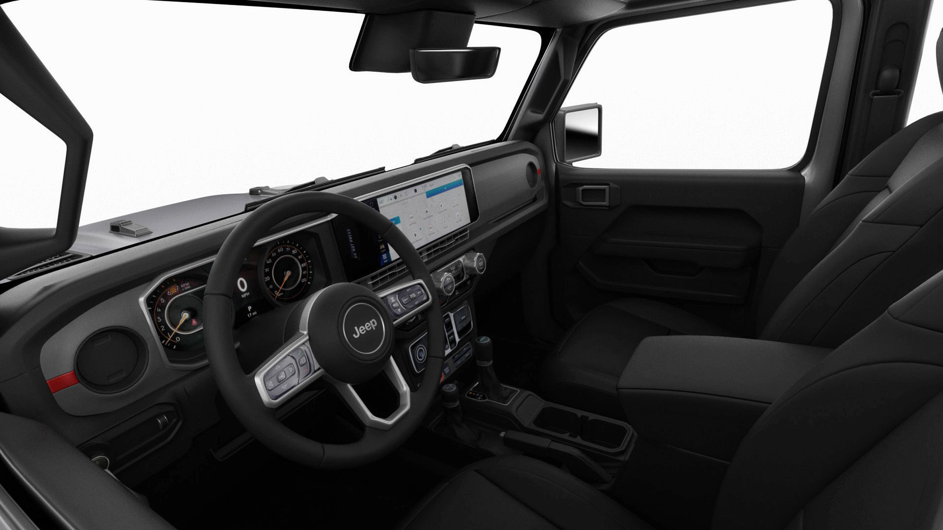 Jeep Wrangler 2 door 2024 3D model_25