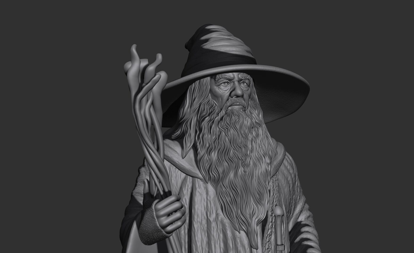 GANDALF THE GRAY 3D print model_1