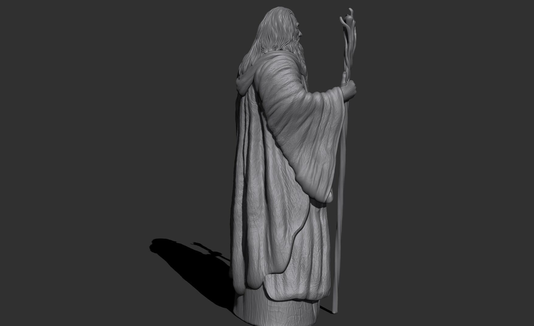 GANDALF THE GRAY 3D print model_5