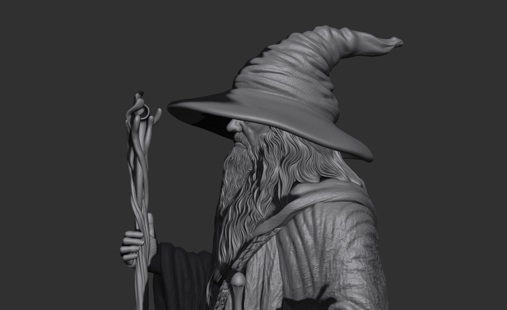 GANDALF THE GRAY 3D print model_6