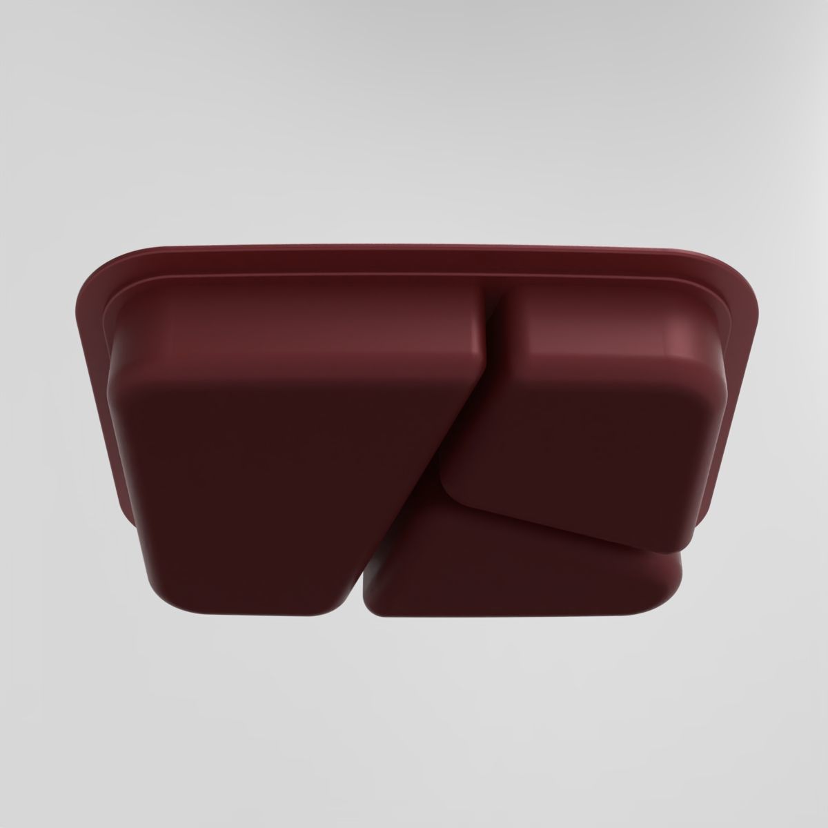 Lunch Plate 3D print model_4