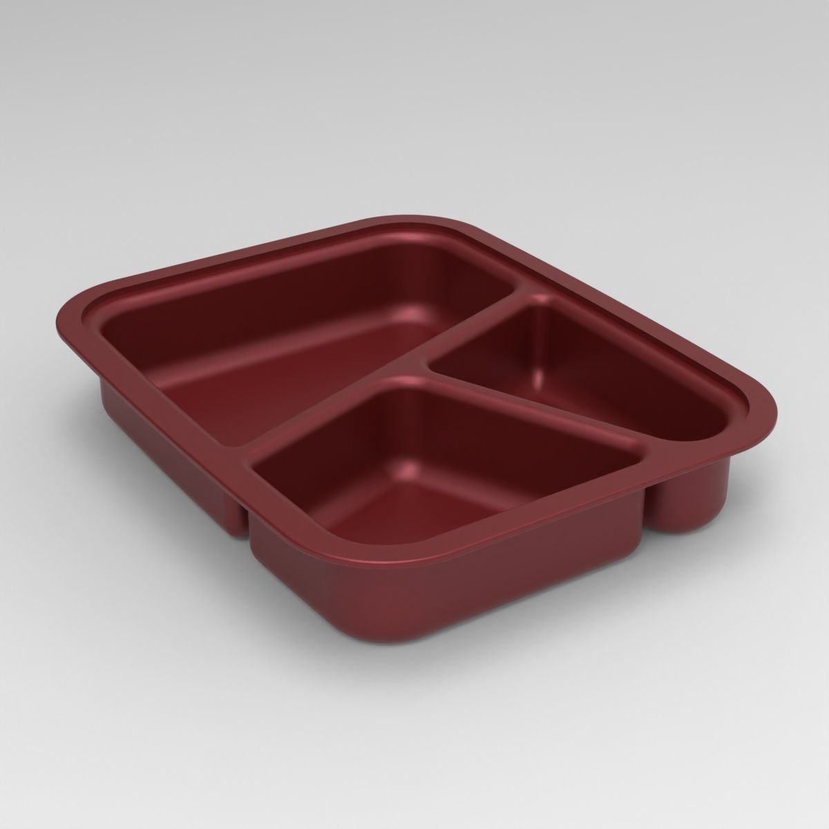 Lunch Plate 3D print model_9