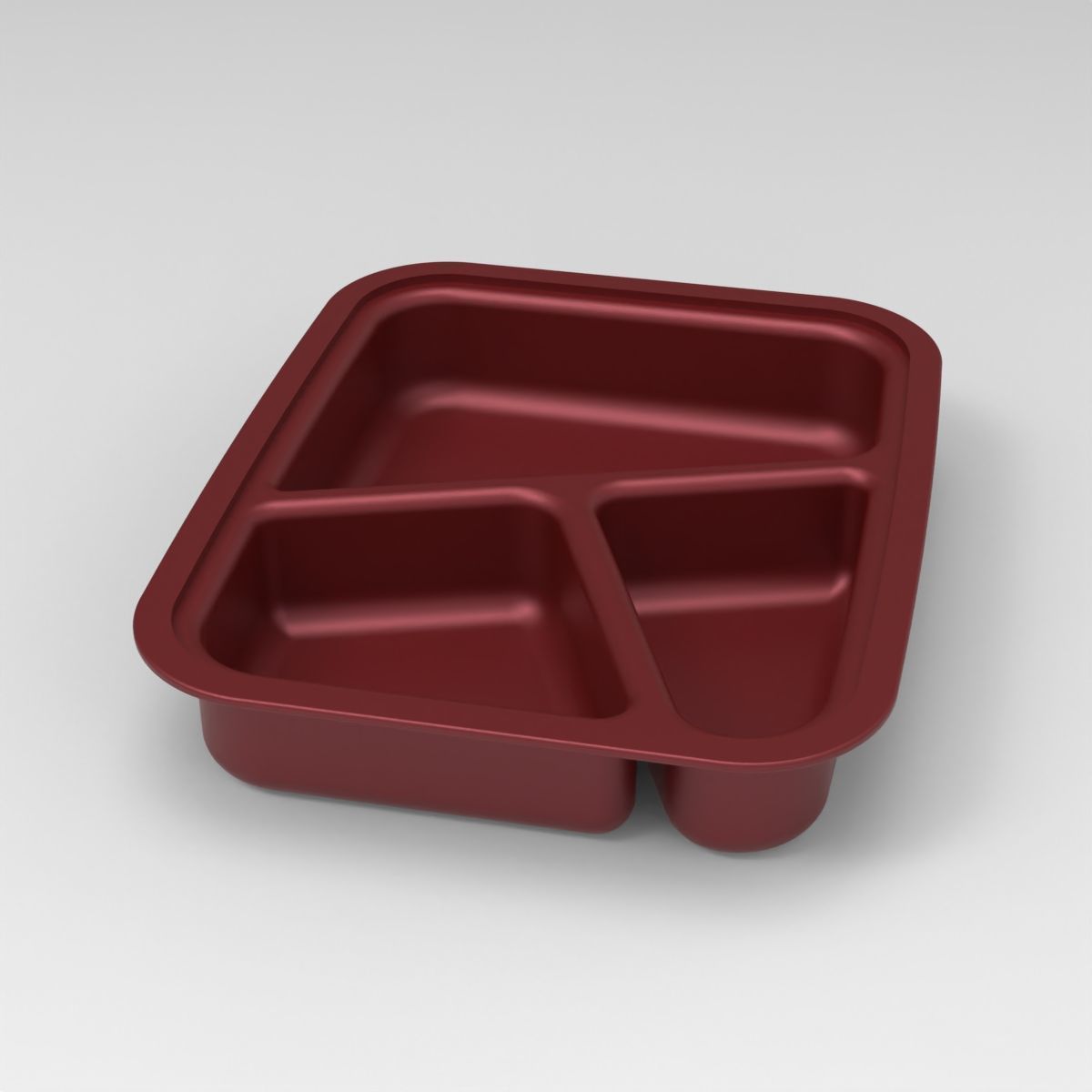Lunch Plate 3D print model_11