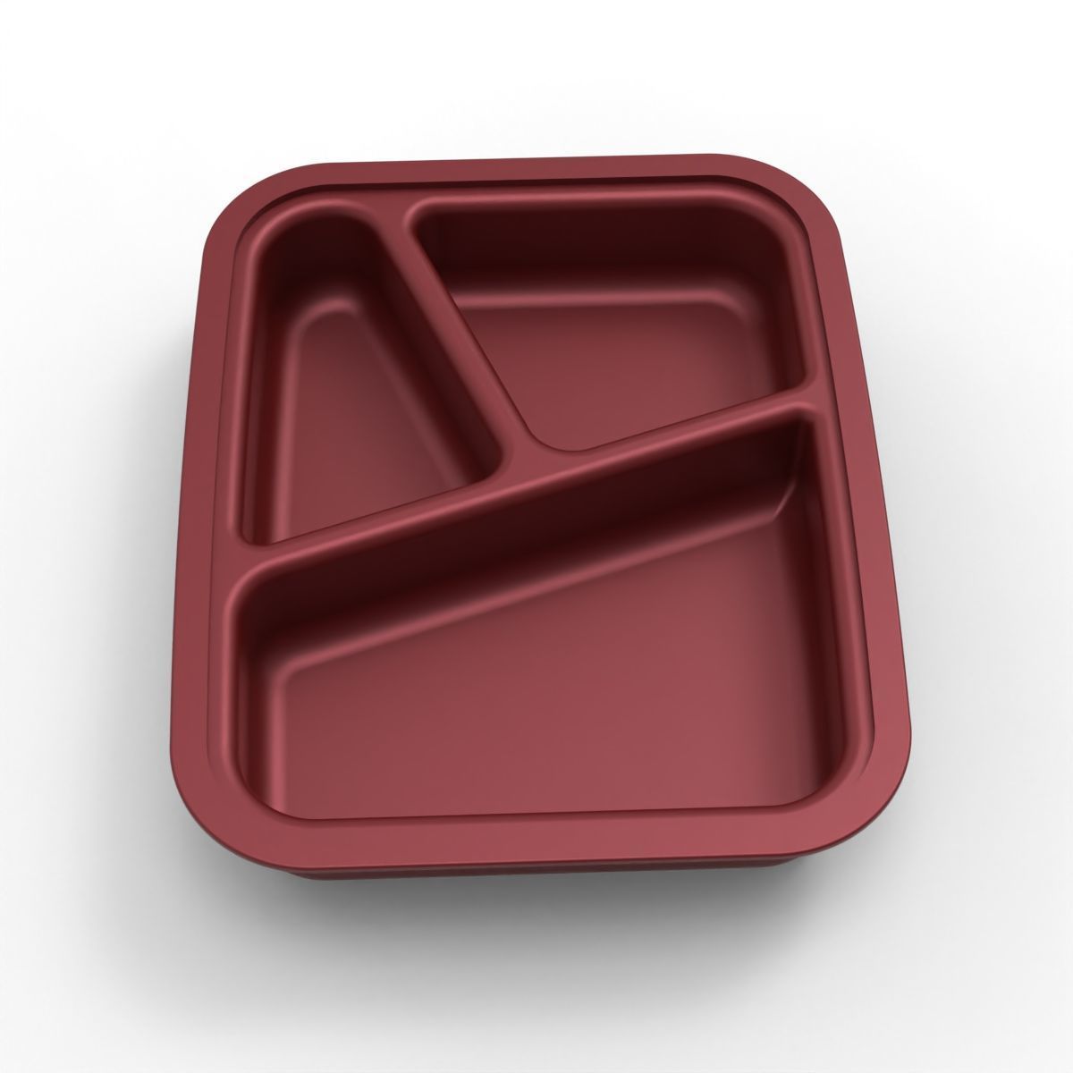 Lunch Plate 3D print model_1