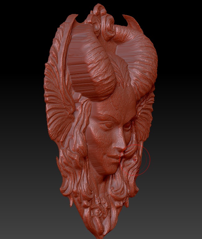 Devils mal and female version 3D print model_3