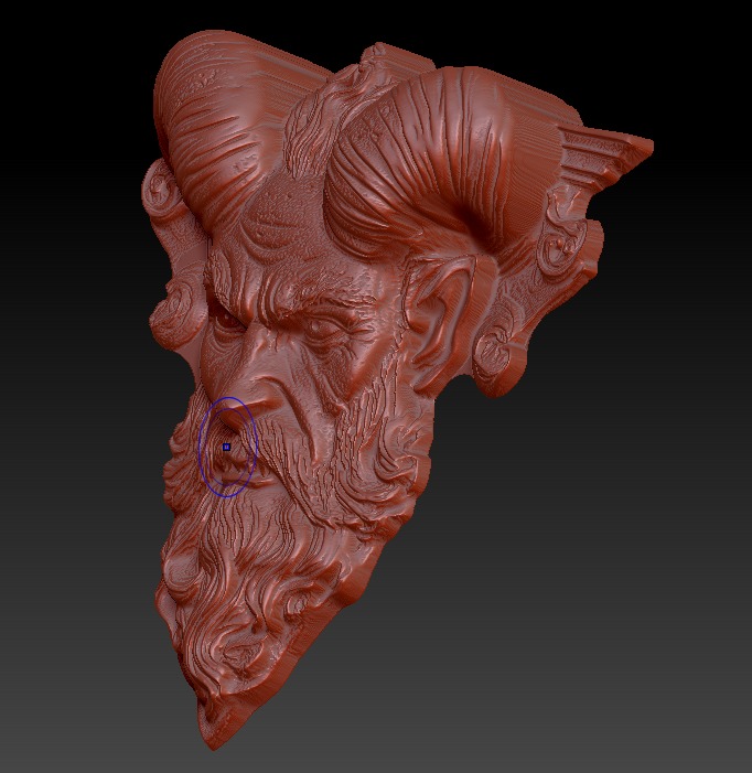 Devils mal and female version 3D print model_10