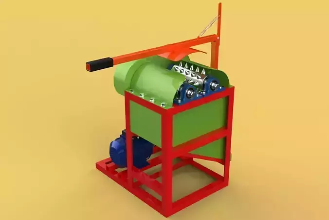 COCONUT PEELING TOOL DEHUSKER PEELER MACHINE REMOVAL SKIN FRUIT