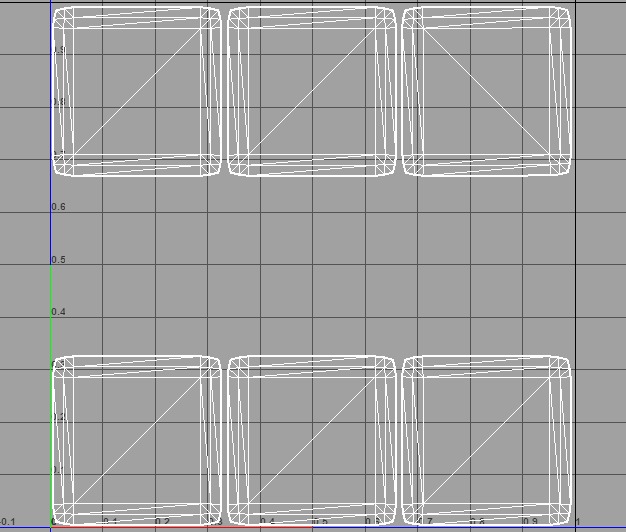 Low-poly White and Black Dice Set Low-poly 3D model_5