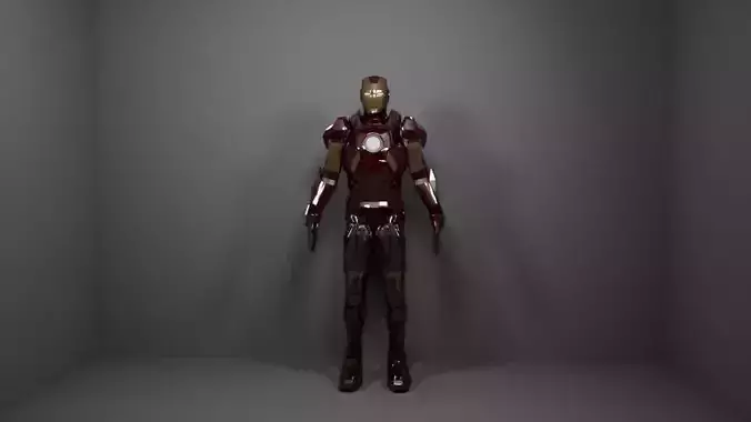 Iron Man 3D Model 