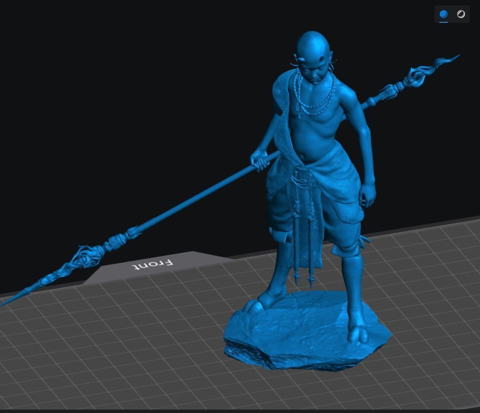 RED BOY-BLACK MYTH WUKONG STL 3D PRINT 3D print model_11