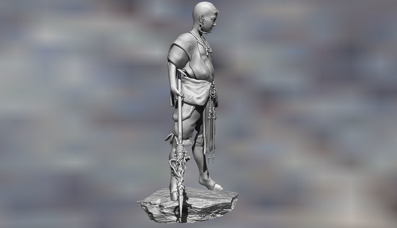 RED BOY-BLACK MYTH WUKONG STL 3D PRINT 3D print model_5