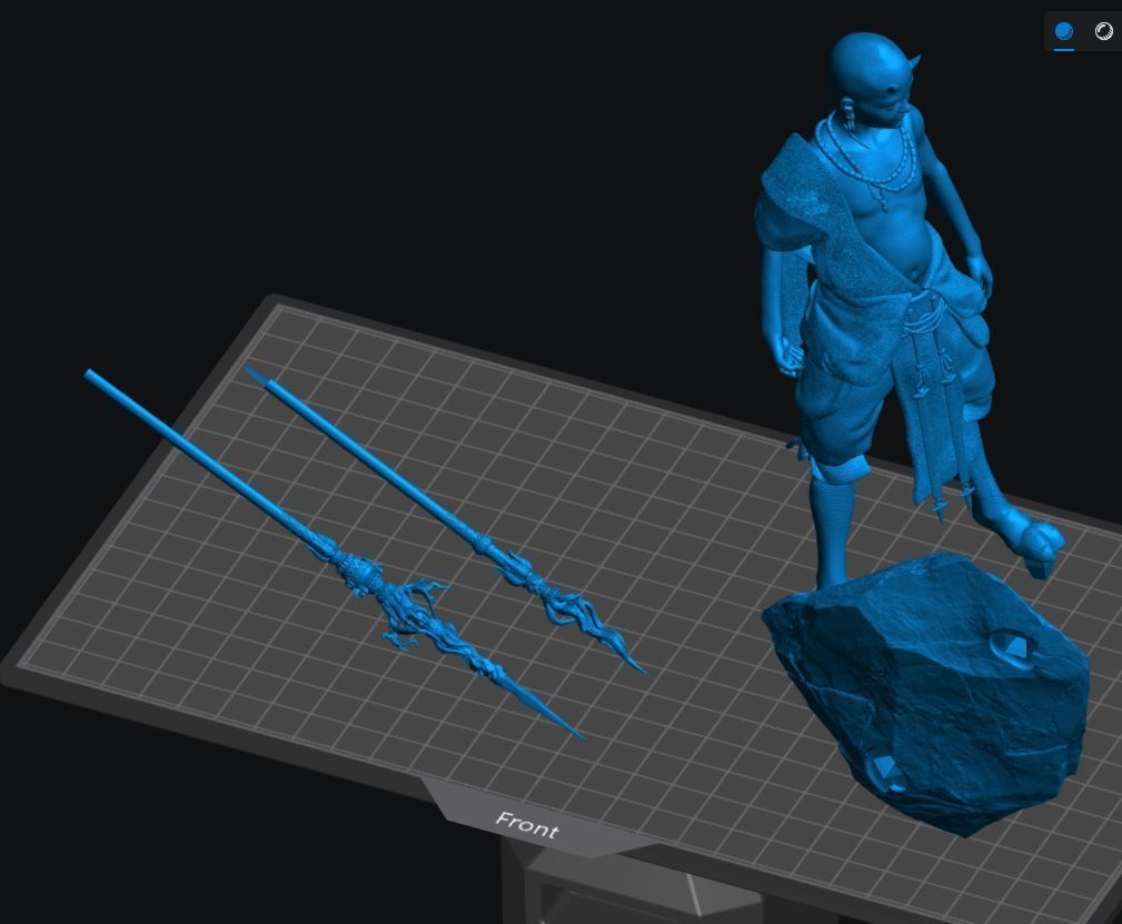 RED BOY-BLACK MYTH WUKONG STL 3D PRINT 3D print model_12