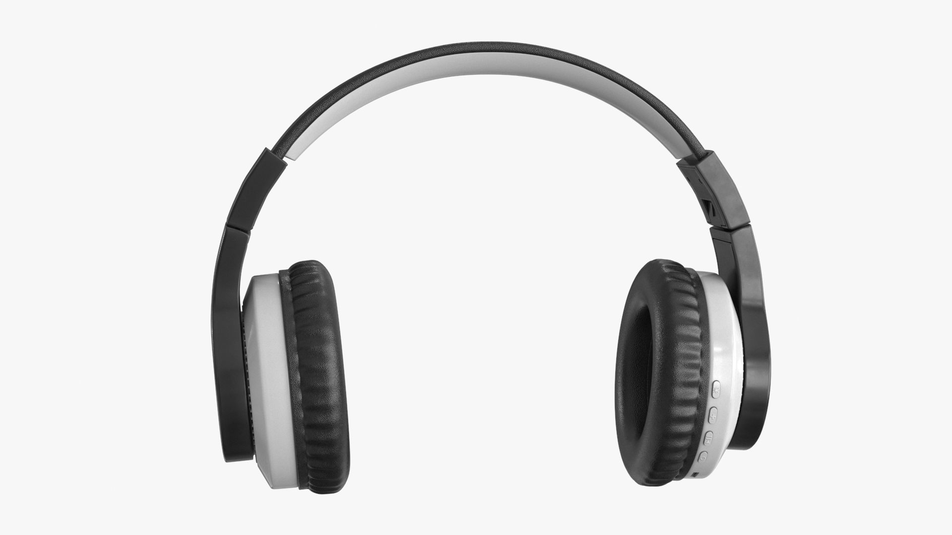 Headphones 4 colors 2 poses Low-poly 3D model_9