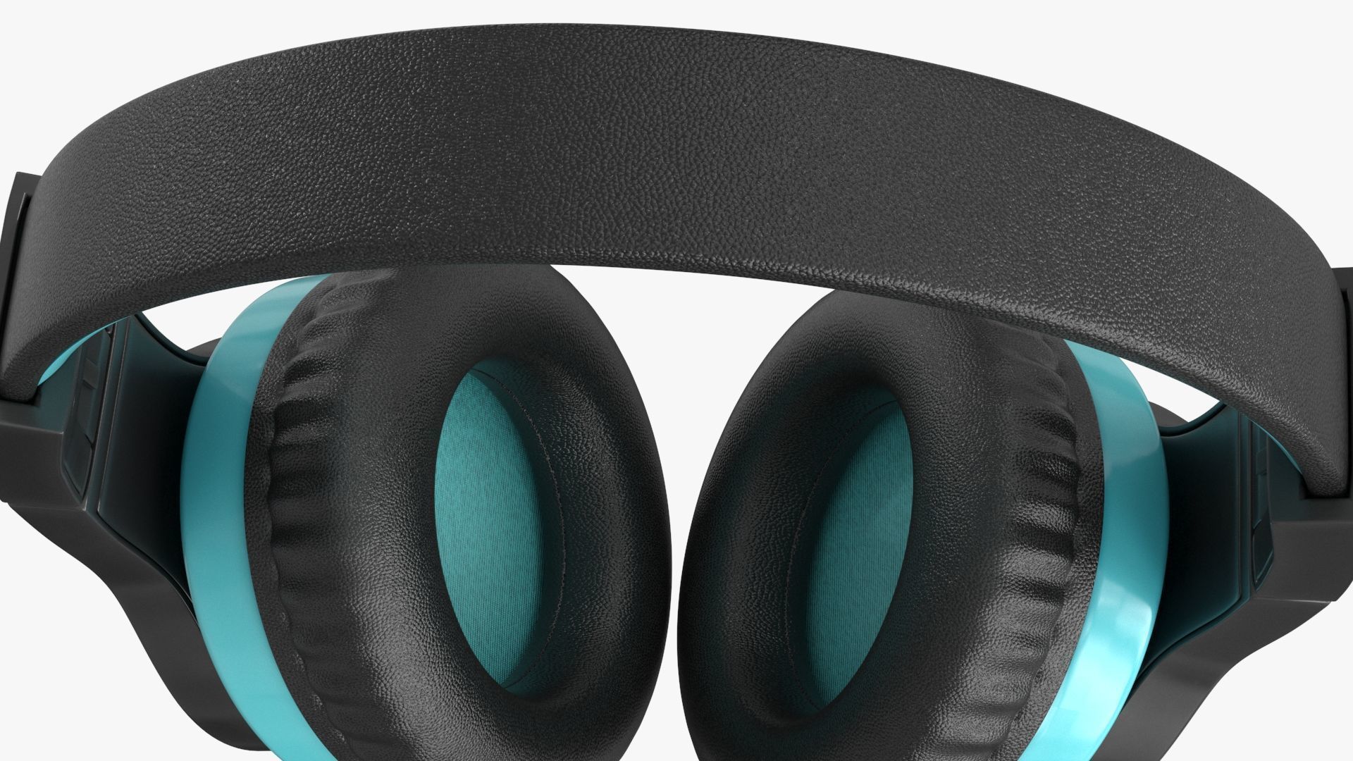 Headphones 4 colors 2 poses Low-poly 3D model_15