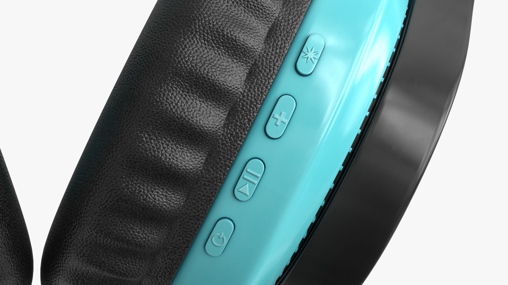 Headphones 4 colors 2 poses Low-poly 3D model_12