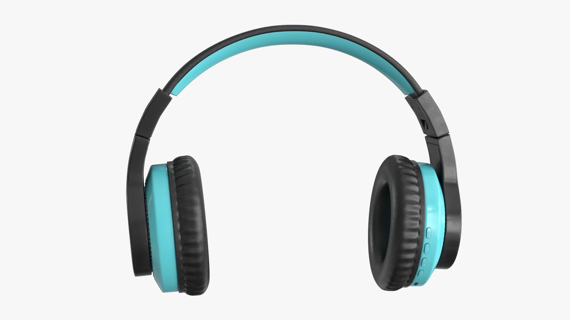 Headphones 4 colors 2 poses Low-poly 3D model_6