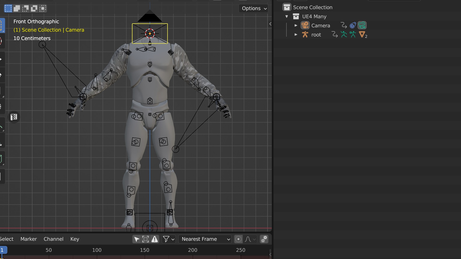 MP7 FPS Animation Low-poly 3D model_11