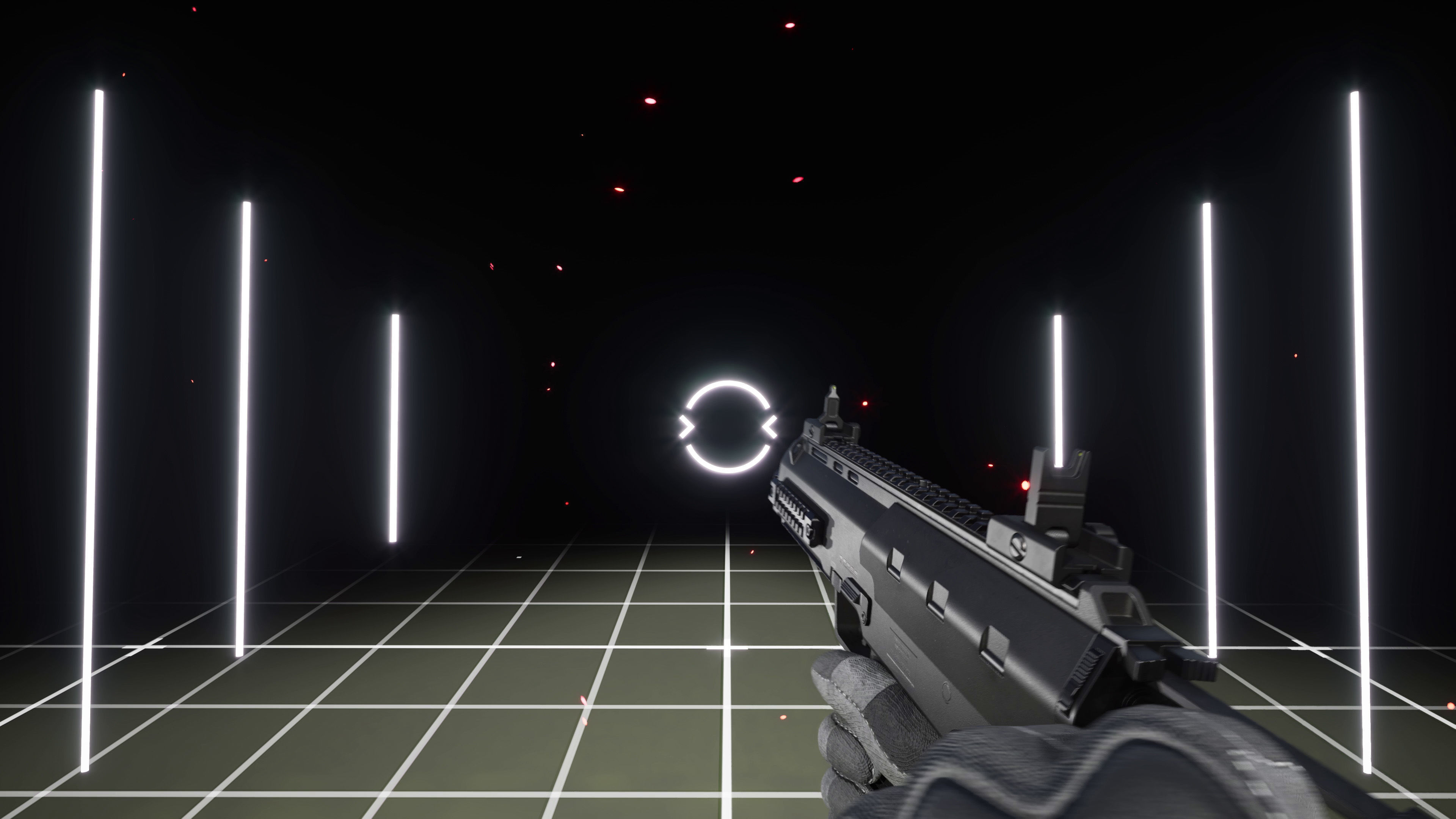 MP7 FPS Animation Low-poly 3D model_29