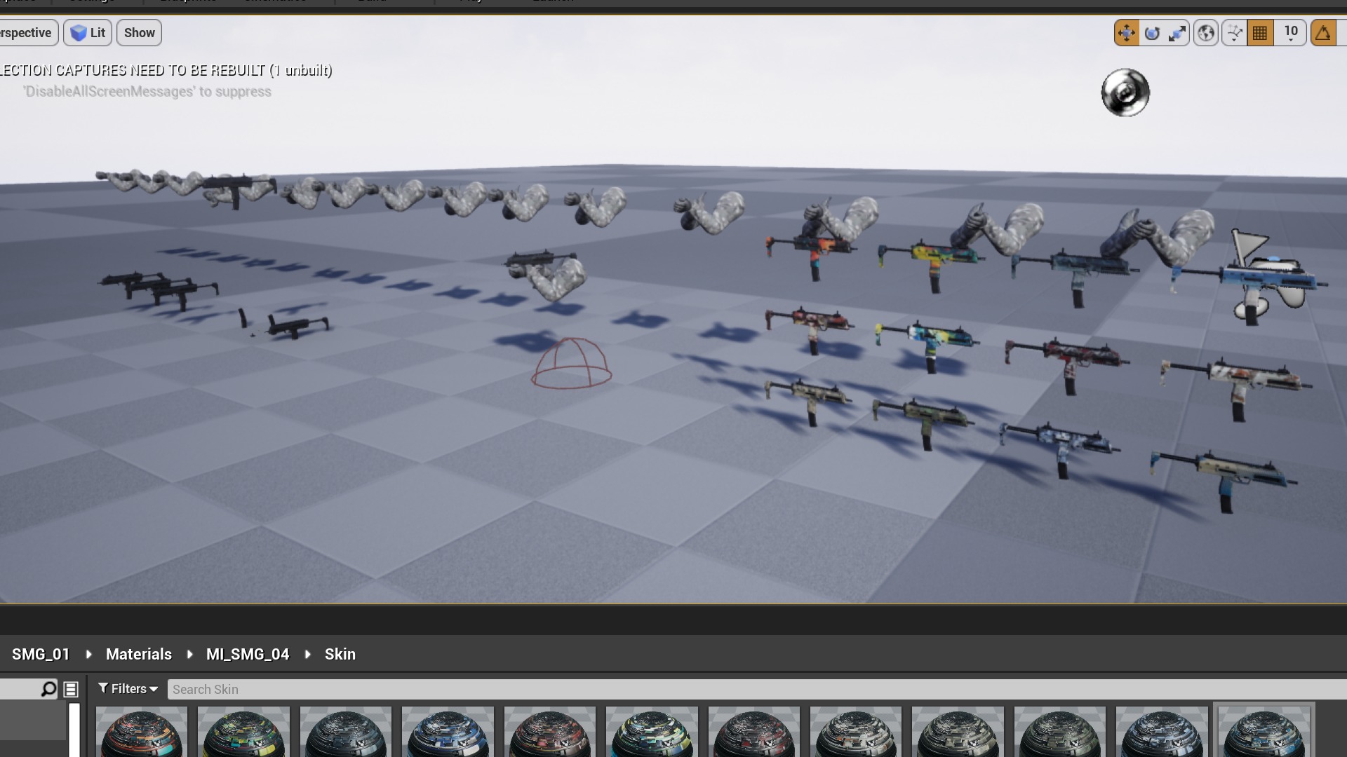 MP7 FPS Animation Low-poly 3D model_12