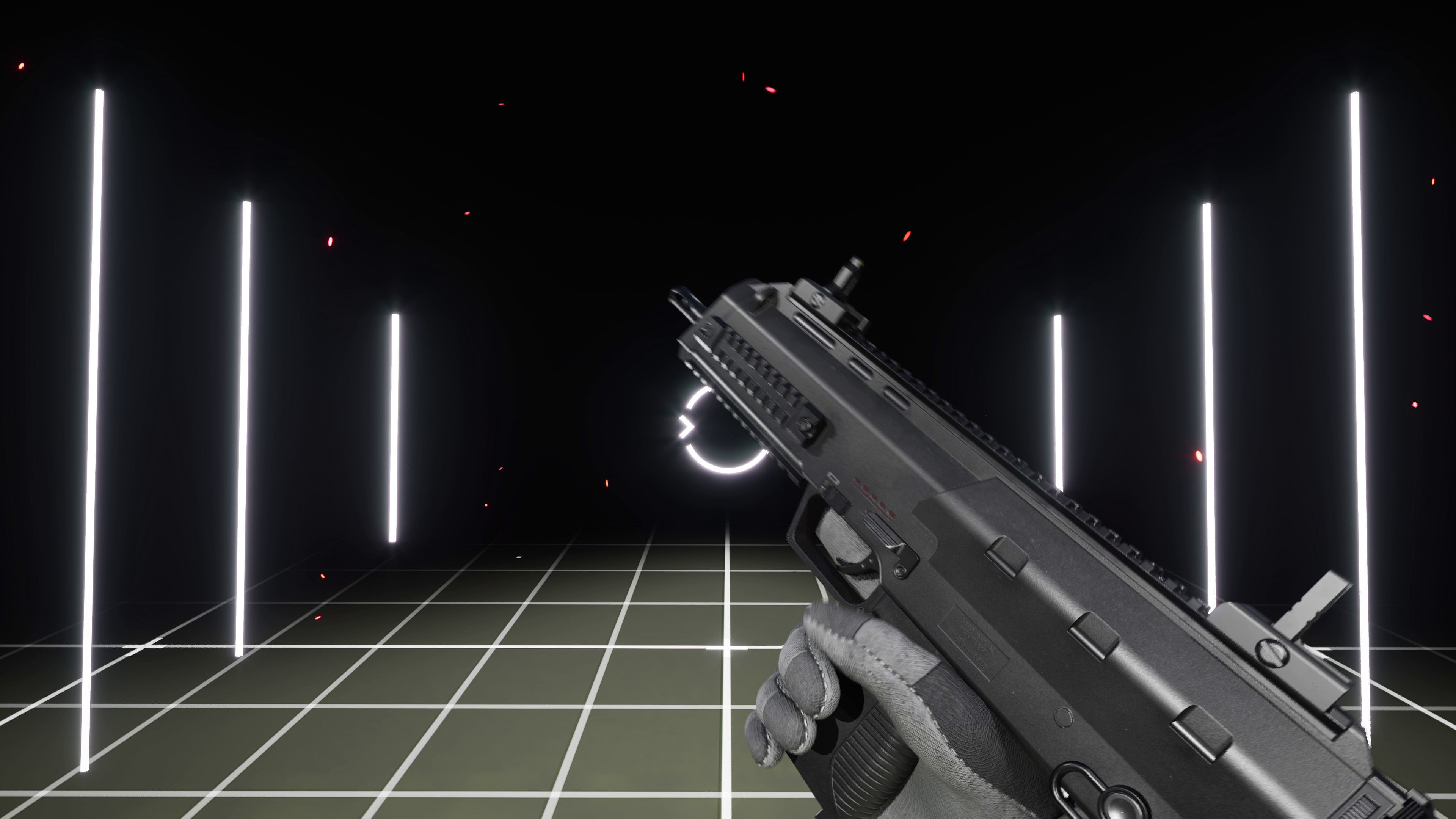 MP7 FPS Animation Low-poly 3D model_23