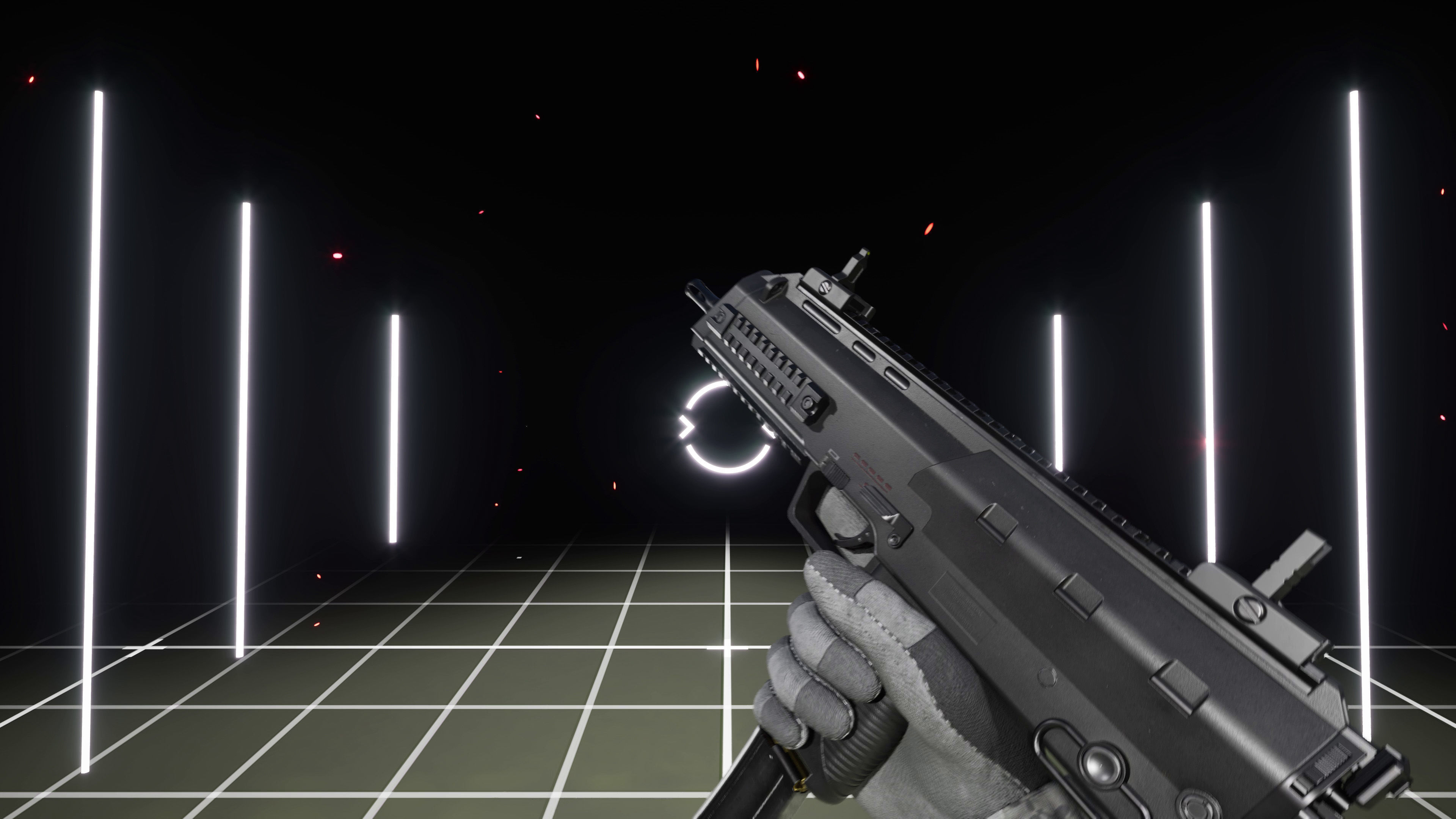 MP7 FPS Animation Low-poly 3D model_24