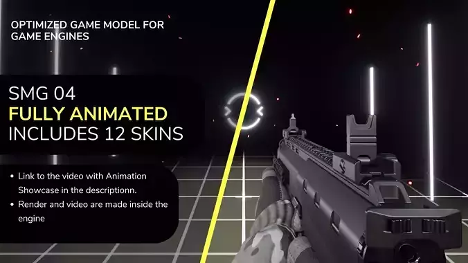 MP7 FPS Animation