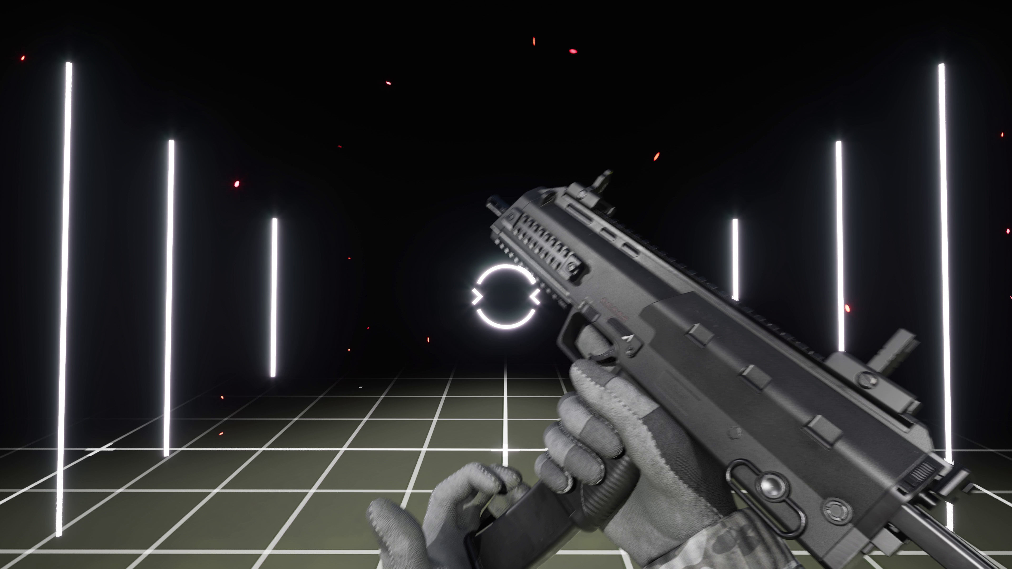 MP7 FPS Animation Low-poly 3D model_25