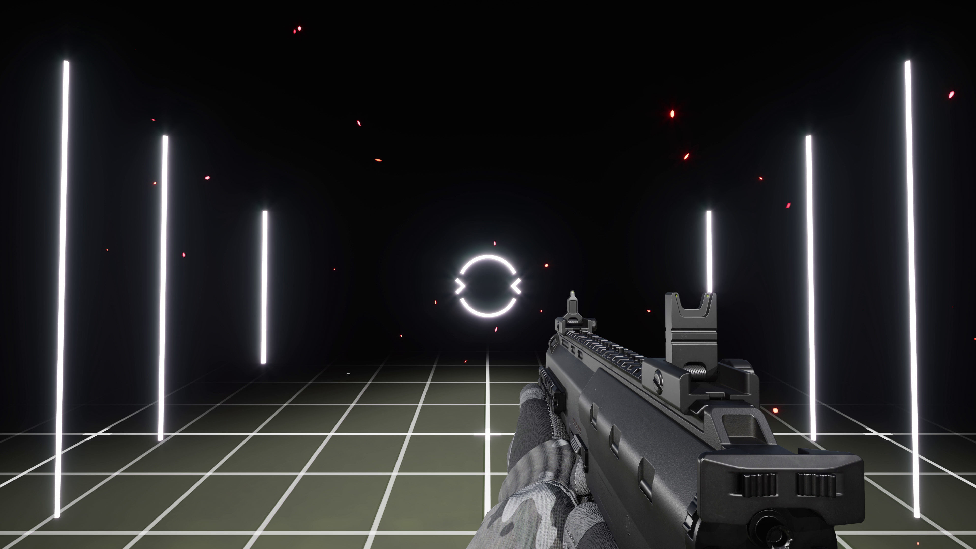 MP7 FPS Animation Low-poly 3D model_27