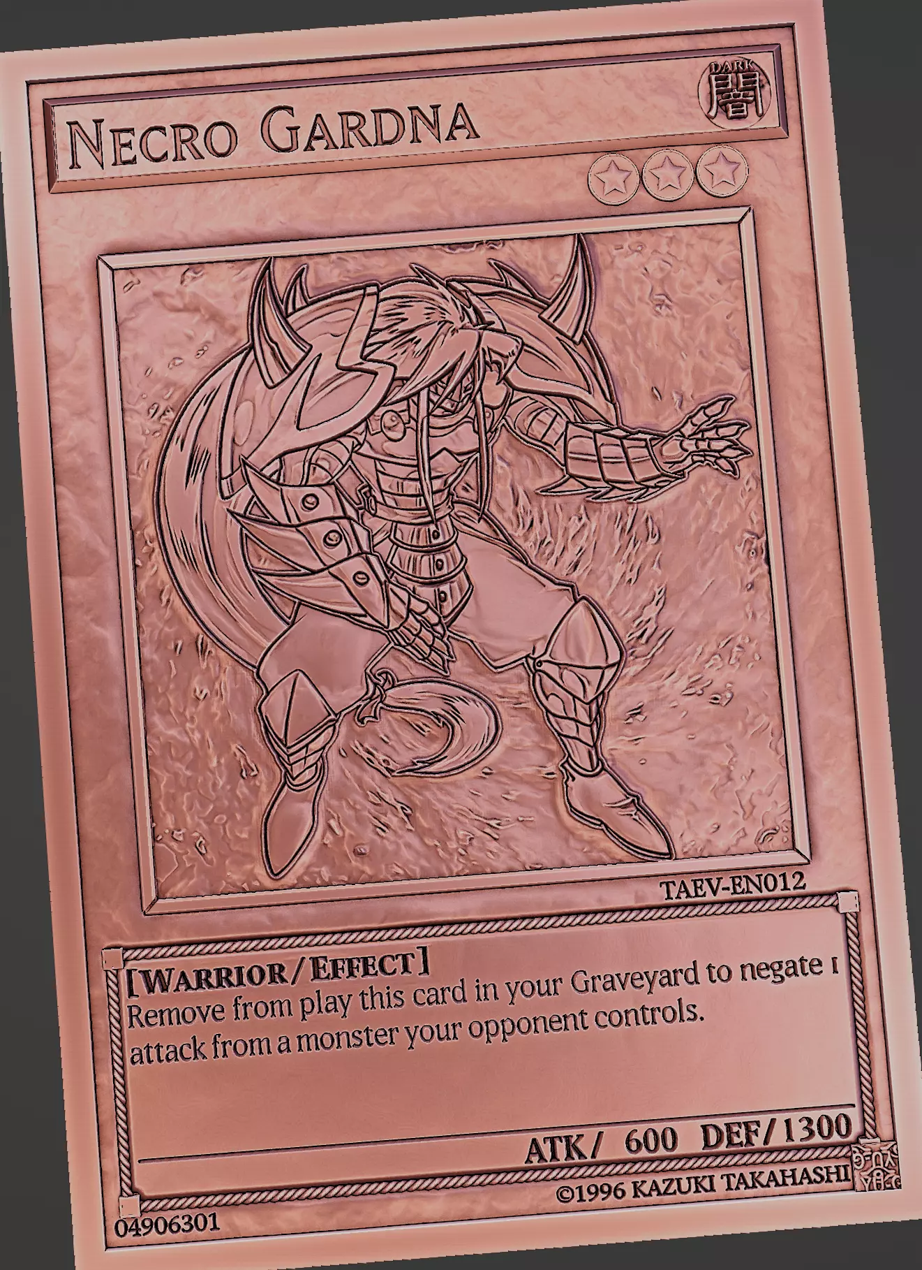Necro Gardna - yu-gi-oh Free 3D print model