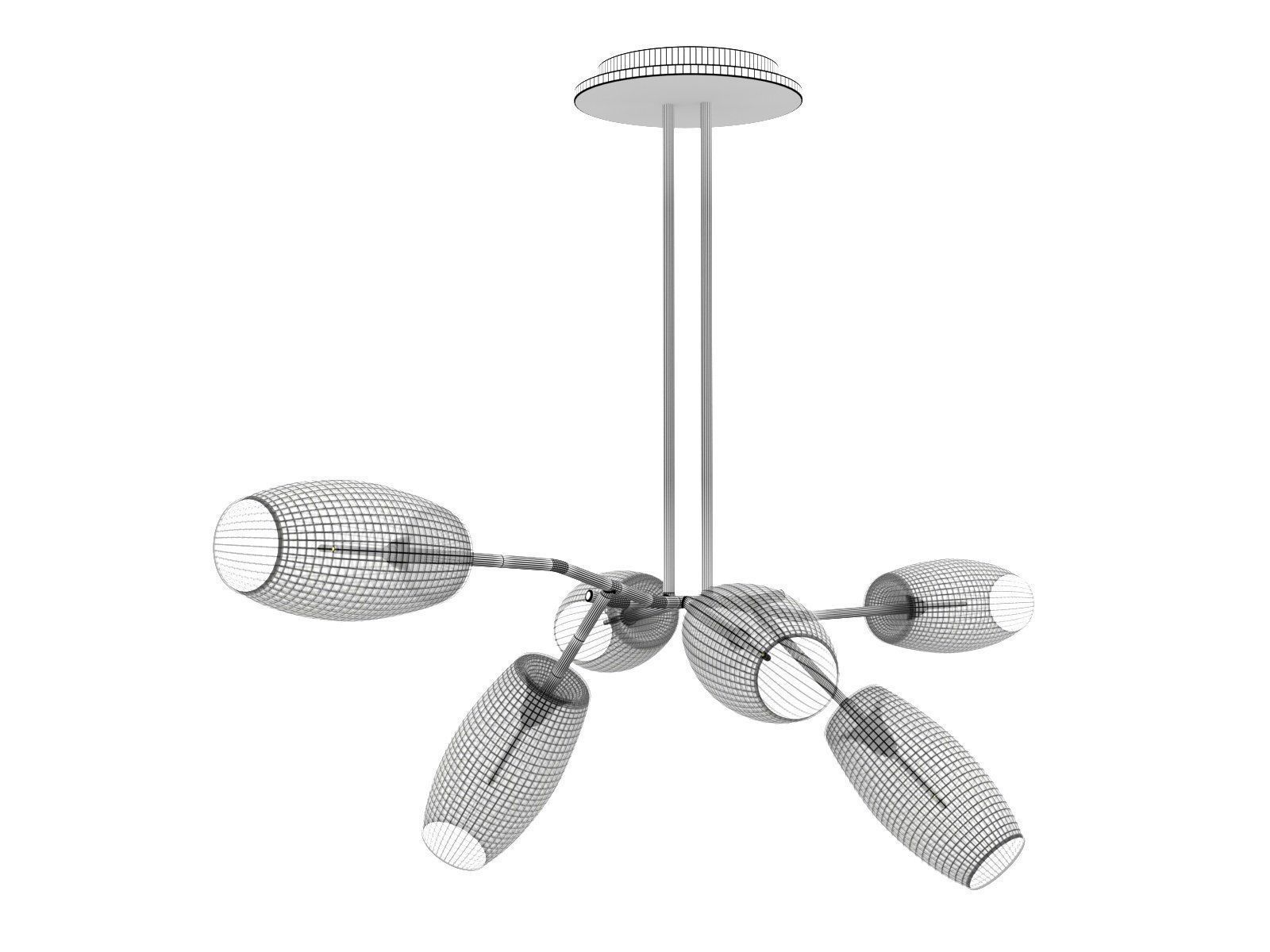 Diantha Pendant Lamp 3D model_5