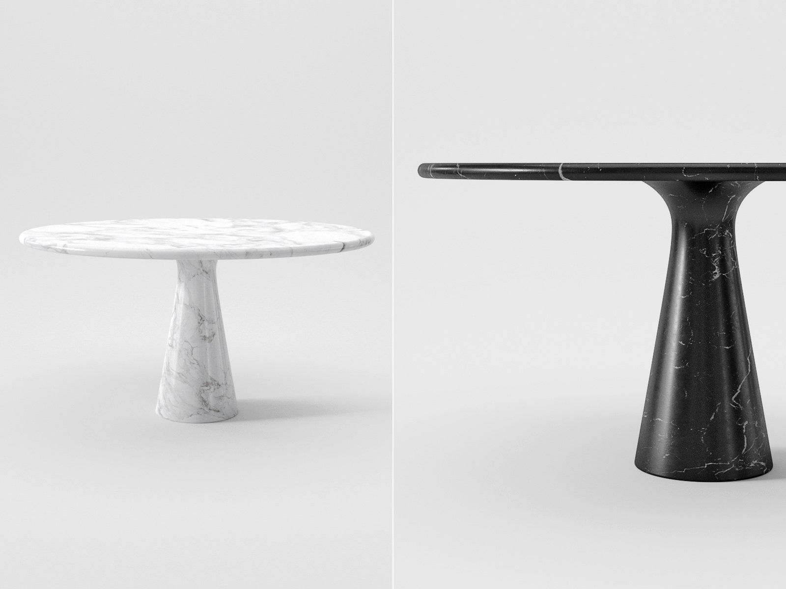 Mangiarotti M Dining Table 3D model_2