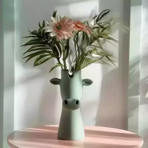 GIraffe Vase for Adorable Decor