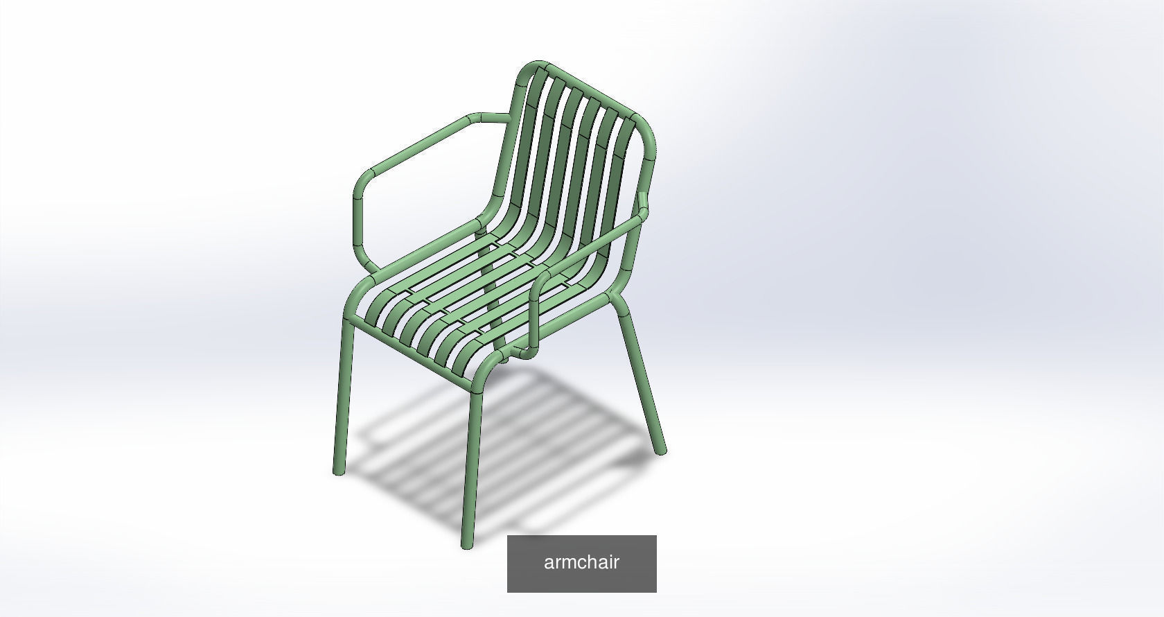 coffe chairs 3D Model Collection_3