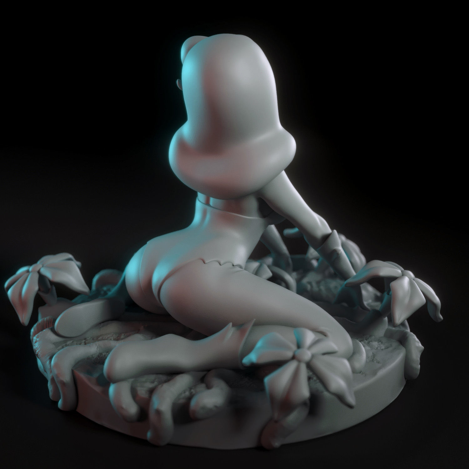 Poison Ivy from Batman the Animated Series 3D print model_7