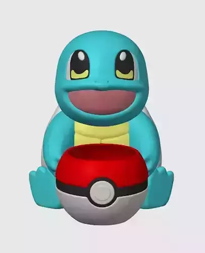 Pokemon Squirtle Planter NO SUPPORT