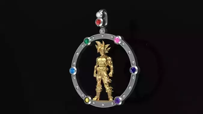 Goku Dragon Ball Necklace