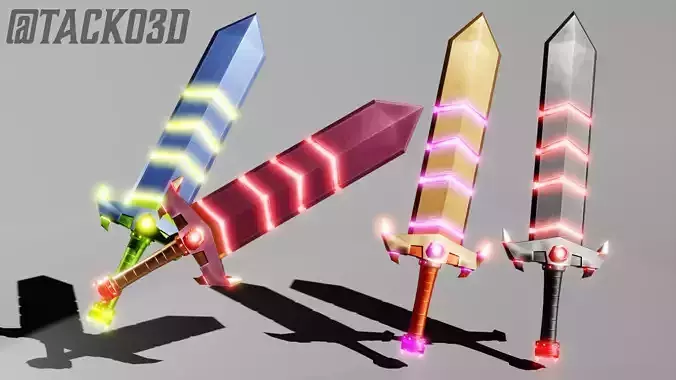 GrimBuster Sword - Sci-Fi