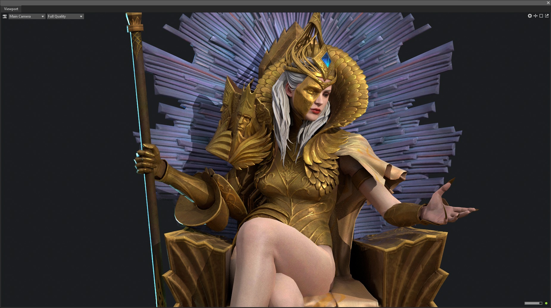 queen 3D model_14