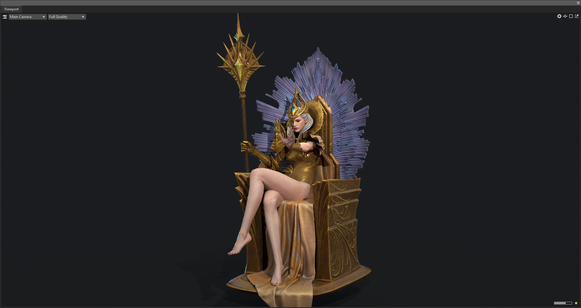 queen 3D model_16