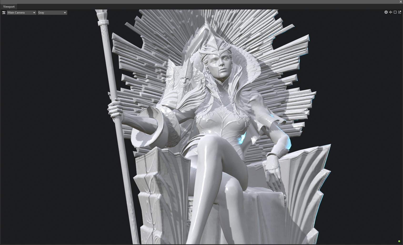 queen 3D model_26