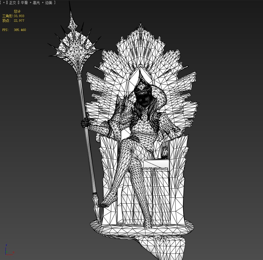 queen 3D model_20