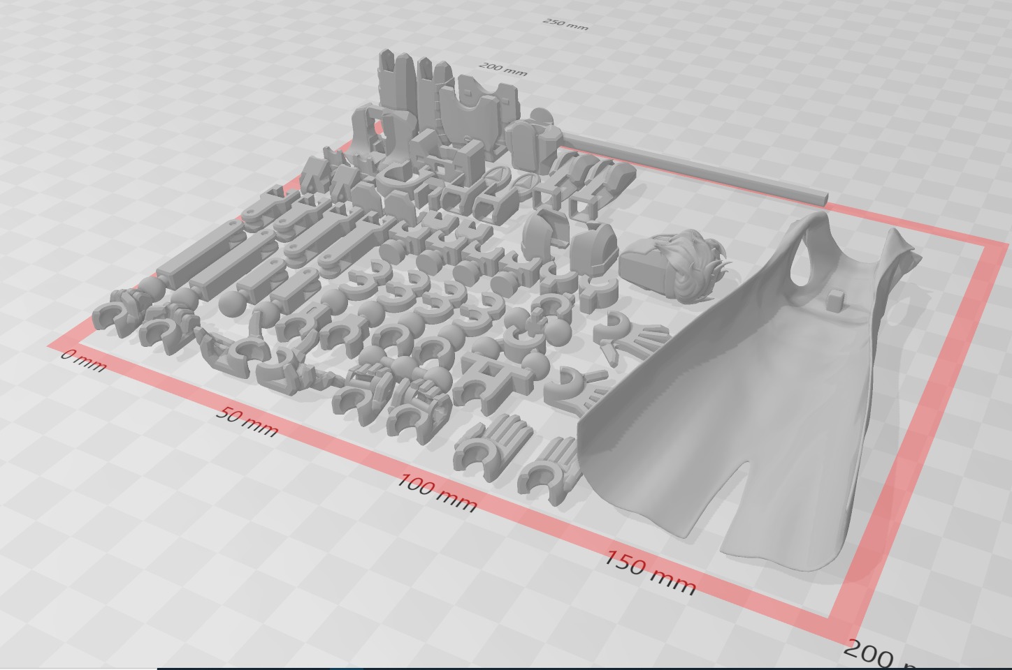 DUMMY FIGURE  X-MEN GAMBIT 3D print model_6