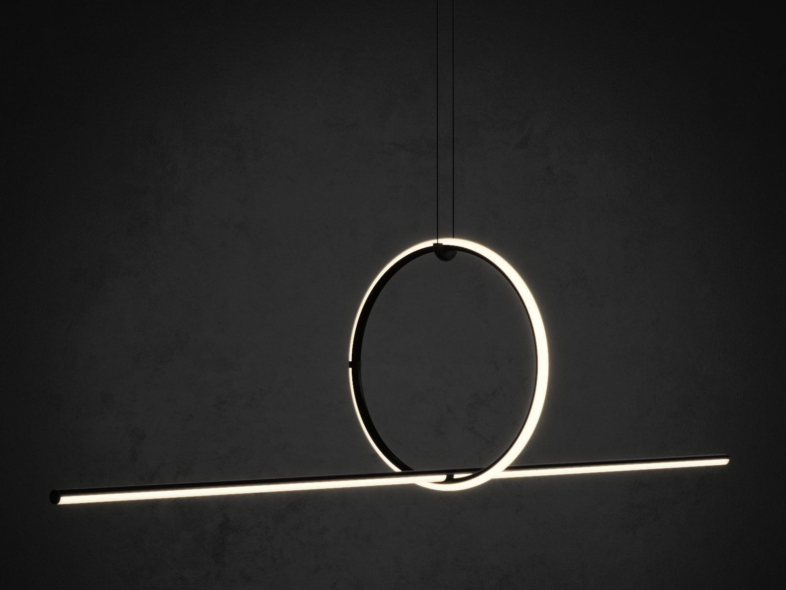 Arrangements Comp3 Pendant Lamp 3D model_1